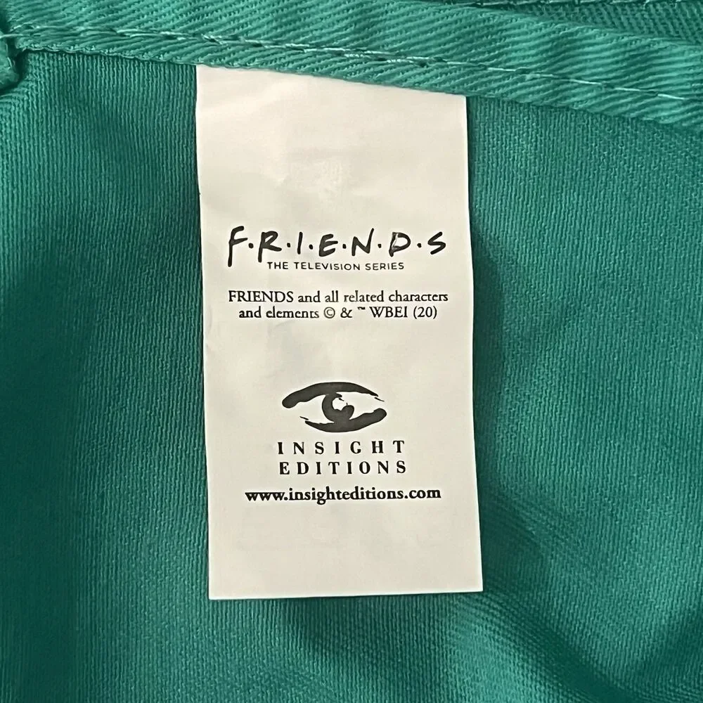 Friends Central Perk Adjustable Green Cotton Apron Adult Size